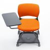 SNC-T165D ミーティングチェア テーブル付き(オレンジ) SNC-T165D / ミーティングチェア テーブル付き(オレンジ)