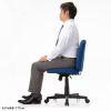 SNC-T167NV / オフィスチェア（防傷/防汚生地・ロッキング・ネイビー）
