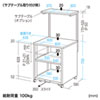 SPS-060N レーザープリンタステーション(W600×D600mm) SPS-060N / レーザープリンタステーション(W600×D600mm)