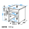 SPS-061N / レーザープリンタステーション（W650×D700mm）