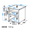 SPS-061NK レーザープリンタステーション(W650×D700mm) SPS-061NK / レーザープリンタステーション(W650×D700mm)