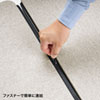 SPT-DPF140BG 吸音フェルト卓上パーティション(W1400用、グレージュ) SPT-DPF140BG / 吸音フェルト卓上パーティション(W1400用、グレージュ)