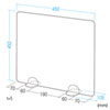 SPT-DPJR45H デスクパーティション(自立型・W450×D105×H450mm) SPT-DPJR45H / デスクパーティション(自立型・W450×D105×H450mm)