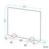 SPT-DPJRF45H デスクパーティション(フェルト/W450×H450mm) SPT-DPJRF45H / デスクパーティション(フェルト/W450×H450mm)