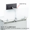 SPT-DPOP2 パーティション用クランプ台座(配線対応タイプ) SPT-DPOP2 / パーティション用クランプ台座(配線対応タイプ)