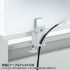 SPT-DPOP2 パーティション用クランプ台座(配線対応タイプ) SPT-DPOP2 / パーティション用クランプ台座(配線対応タイプ)