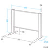 SPT-DPS9060 / 対面用透明アクリルパーティション