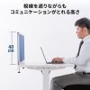 SPT-DPTC12040BL / デスクトップパネル（W1200×H400・クロスタイプ・ブルー）