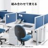 SPT-DPTC12040BL / デスクトップパネル（W1200×H400・クロスタイプ・ブルー）