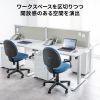 SPT-DPTC12040GY / デスクトップパネル（W1200×H400・クロスタイプ・グレー）