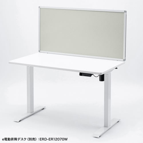 SPT-DPTC12060GY / デスクトップパネル（W1200×H600・クロスタイプ）