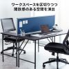 SPT-DPTC14040BL デスクトップパネル(W1400×H400・クロスタイプ・ブルー) SPT-DPTC14040BL / デスクトップパネル(W1400×H400・クロスタイプ・ブルー)