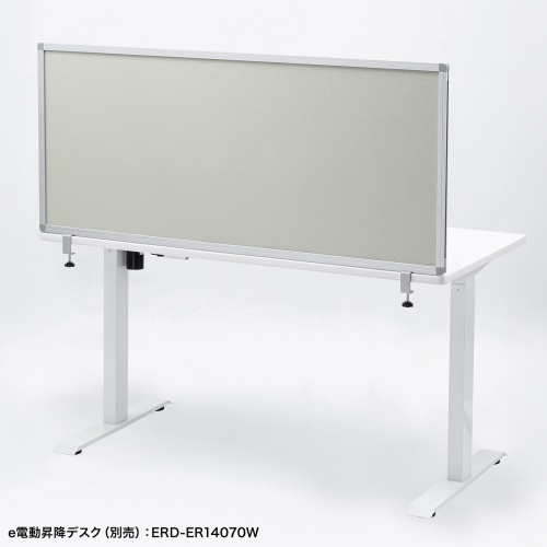 SPT-DPTC14060GY / デスクトップパネル（W1400×H600・クロスタイプ・グレー）