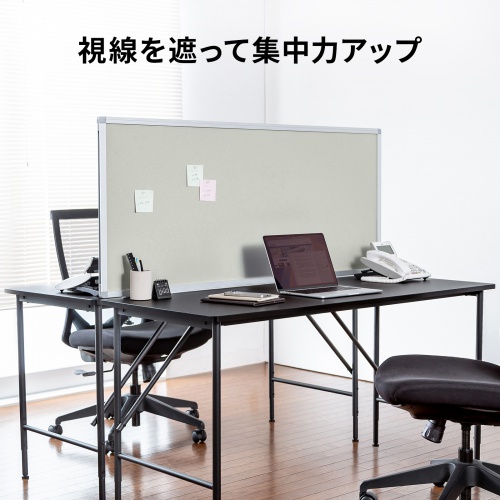 SPT-DPTC14060GY / デスクトップパネル（W1400×H600・クロスタイプ・グレー）