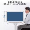 SPT-DPTC6740BL / デスクトップパネル（W676×H400・クロスタイプ・ブルー）