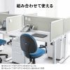 SPT-DPTC6740GY / デスクトップパネル（W676×H400・クロスタイプ・グレー）