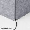 SPT-PB003GY パーティションブース(W600×4) SPT-PB003GY / パーティションブース(W600×4)