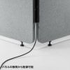 SPT-PB005GY 吸音パネル集中ブース(W900×D900) SPT-PB005GY / 吸音パネル集中ブース(W900×D900)