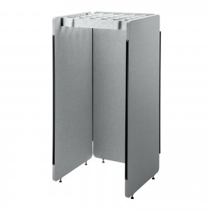 SPT-PB005GY / 吸音パネル集中ブース(W900×D900)