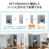 SPT-PB006PNGY / 吸音パネル集中ブース用増結パネル（W600）