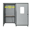 SPT-PB007GY セミクローズ型ワークブース SPT-PB007GY / セミクローズ型ワークブース