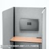 SPT-PB008GY オープン型ワークブース(グレー) SPT-PB008GY / オープン型ワークブース(グレー)