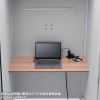 SPT-PB009BG セミクローズ型ワークブース(ベージュ) SPT-PB009BG / セミクローズ型ワークブース(ベージュ)