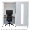 SPT-PB009GY セミクローズ型ワークブース(グレー) SPT-PB009GY / セミクローズ型ワークブース(グレー)