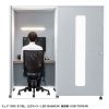SPT-PB009GY セミクローズ型ワークブース(グレー) SPT-PB009GY / セミクローズ型ワークブース(グレー)