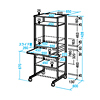 SR-R2SV / パソコンラック