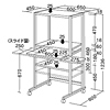 SR-T11MLK パソコンラック SR-T11MLK / パソコンラック
