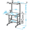 SR-T30 パソコンラック(ライトグレー) SR-T30 / パソコンラック(ライトグレー)