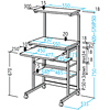 SR-T38 パソコンラック SR-T38 / パソコンラック