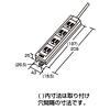 SSI-3002FP フラットプラグ付OAタップ SSI-3002FP / フラットプラグ付OAタップ