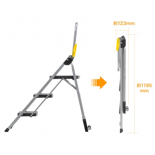 STL-3 / 作業用踏み台　3段