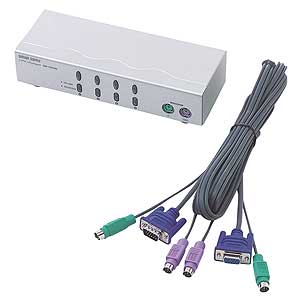 SW-CPU4N / CPU自動切替器(4:1)