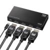 SW-DP31R 3入力1出力DisplayPort切替器(8K/30Hz対応・リモコン付き) SW-DP31R / 3入力1出力DisplayPort切替器(8K/30Hz対応・リモコン付き)