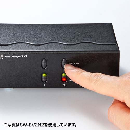 SW-EDV2N2 / ディスプレイ切替器（DVI24pin用）・2回路