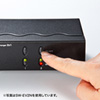 SW-EDV2N ディスプレイ切替器(DVI24pin用・2回路) SW-EDV2N / ディスプレイ切替器(DVI24pin用・2回路)