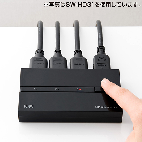 SW-HD21 / HDMI切替器（2入力・1出力）