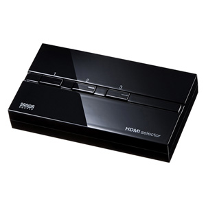 SW-HD31ML / HDMI切替器(手動切り替え・3入力・1出力)