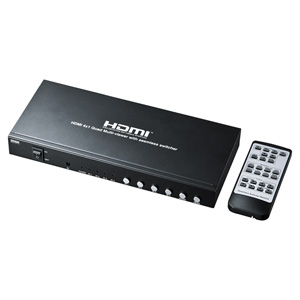 SW-HD41MTV / HDMI画面分割切替器(4入力・1出力)