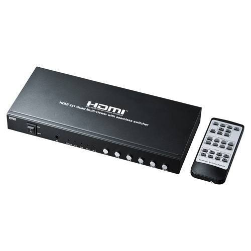 SW-HD41MTV / HDMI画面分割切替器（4入力・1出力）