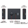 SW-HDMI 4K対応HDMI手元ON/OFFスイッチ SW-HDMI / 4K対応HDMI手元ON/OFFスイッチ