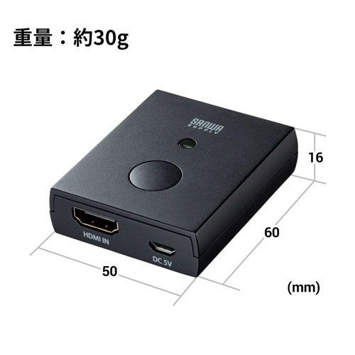 SW-HDMI / 4K対応HDMI手元ON/OFFスイッチ