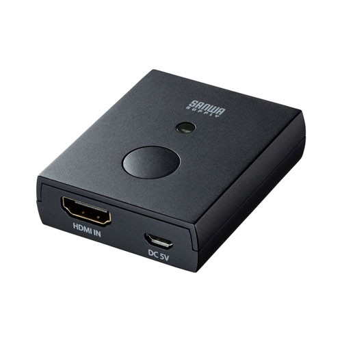 SW-HDMI【4K対応HDMI手元ON/OFFスイッチ】HDMI信号を簡単にON/OFF