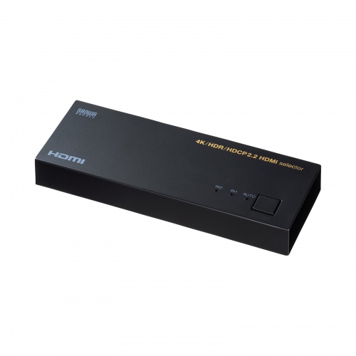 SW-HDR21LN【4K・HDR・HDCP2.2対応HDMI切替器（2入力・1出力）】4K