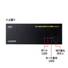 SW-HDR21L 4K・HDR・HDCP2.2対応HDMI切替器(2入力・1出力) SW-HDR21L / 4K・HDR・HDCP2.2対応HDMI切替器(2入力・1出力)