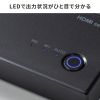 SW-HDR21R 4K対応HDMI切替器(2入力・1出力・リモコン付き) SW-HDR21R / 4K対応HDMI切替器(2入力・1出力・リモコン付き)