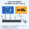 SW-HDR21R 4K対応HDMI切替器(2入力・1出力・リモコン付き) SW-HDR21R / 4K対応HDMI切替器(2入力・1出力・リモコン付き)